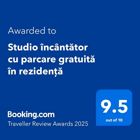 încântător Cu Parcare Gratuită în Rezidență Apartamento