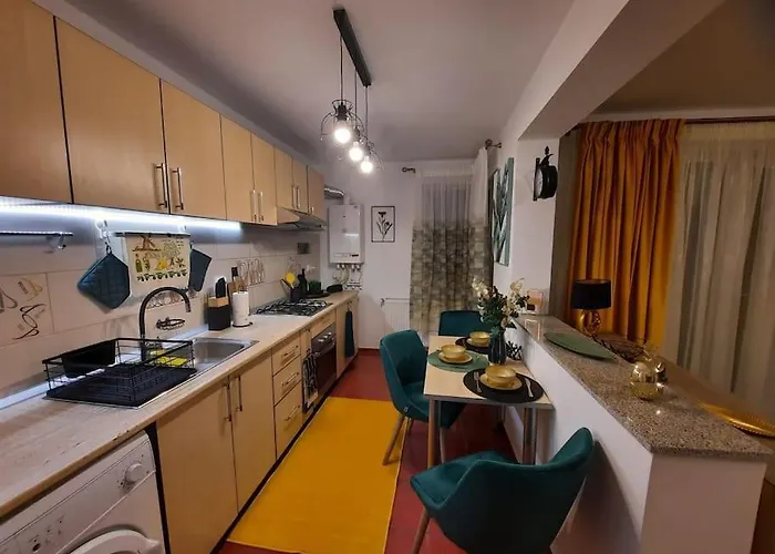 Apartament încântător Cu Parcare Gratuită în Rezidență