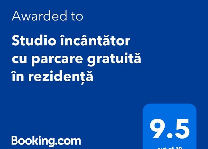 încântător Cu Parcare Gratuită în Rezidență Apartamento